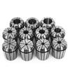 Set of Collet Hold S  32 1pc MT3- 32 Shank 11pcs Collets with Key for Milling Machine Drill 0.0005 High  