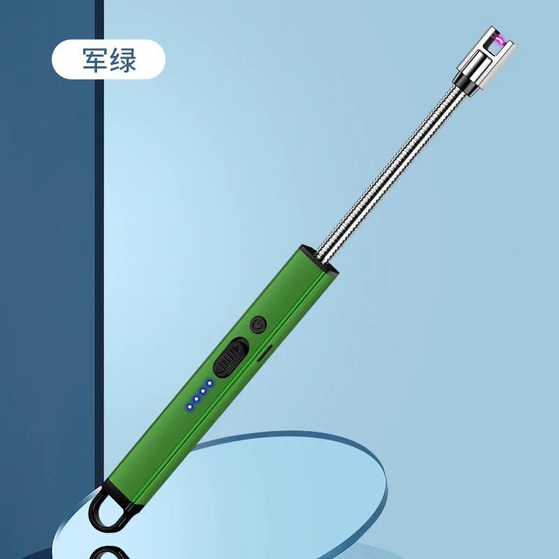 720° Extended Hose Rotatable Aromatherapy Candle Igniter Gas Stove Rechargeable Household Ignition Stick Windproof Lighter