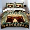 Two Cola Glasses Clinking. Bedding Sets Duvet Cover Sets Duvet Covers Pillowcases(1 * Duvet Cover 2 * Pillowcases Without Duvet Insert)