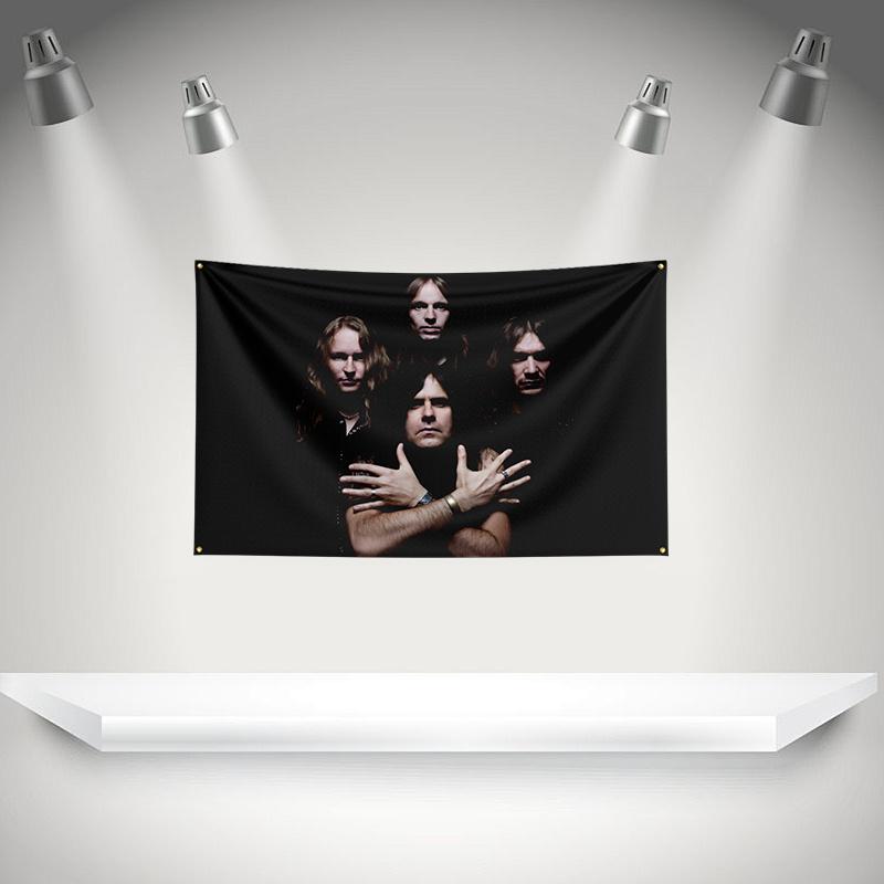 K-Kreators Flag Rock Music Band Banner HD Printing Tapestry Exhibition, Music Band Fans, Garage Decor