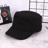 New four-season flat-topped cap with three-dimensional embroidered letters, fully sealed baseball cap, outdoor casual sun hat