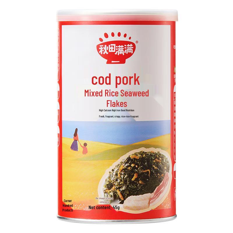 Akita Manman Cod & Pork Seaweed Flakes