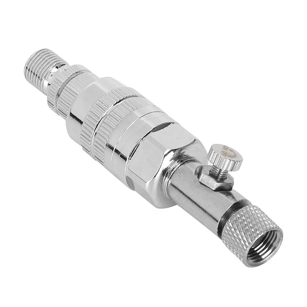 Mini Air Filter Airbrush Moisture Water Trap Adjustable Airflow Control Valve Coupling Fitting
