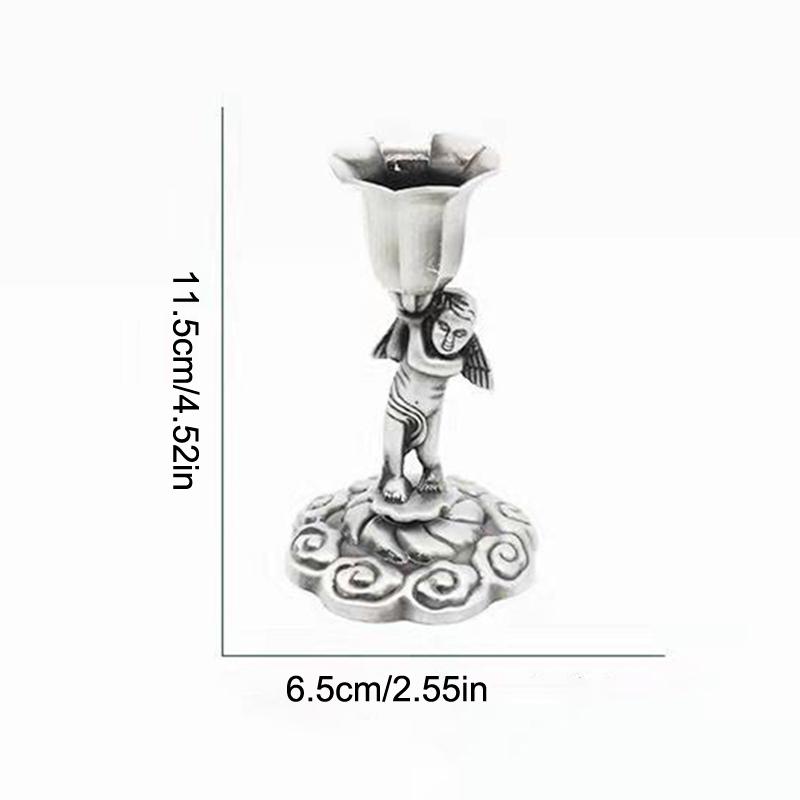 Hotel Retro Decoration Romantic Angel Candle Holder Home Crafts Decoration