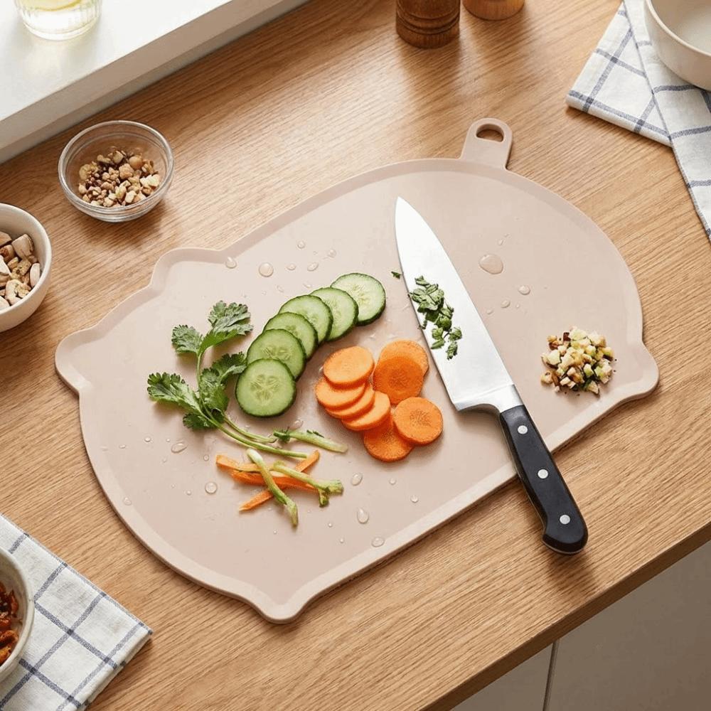 Double-Sided Anti-Mildew Cutting Board Non-Slip Fruit Cutting Board Chopping Board Camping