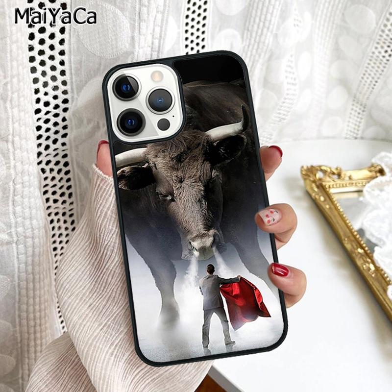 

Taurus bull Phone Case Cover For iPhone 17 Air 16 16e 15 plus 11 12 13 14 pro max shell coque iPhone 11pro max
