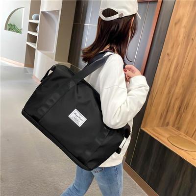Dry and Wet Separation Sports Satchel Shoulder Bag Yoga Fitness Bag Large Capacity Travel Bag