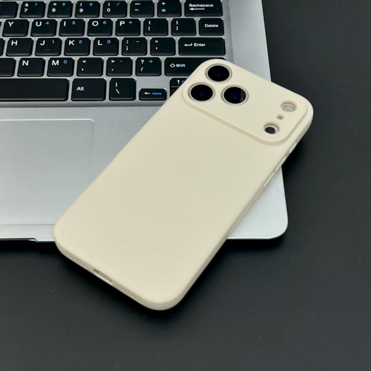 

For iPhone 17 Air Case Square Liquid Silicone Case For iPhone 17 Pro Max Cover TPU Anti-drop Phone Protector Cover For iPhone 17 iPhone17