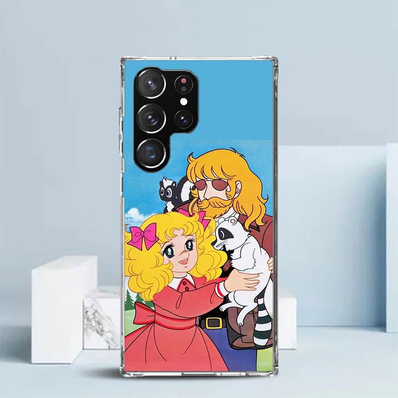 

Candy 90s Anime Soft Cover for Samsung Galaxy S25 Edge S26 S24 S23 Ultra Phone Case S22 S21 Plus S20 FE Print Pattern Shell Gala Samsung S20 FE