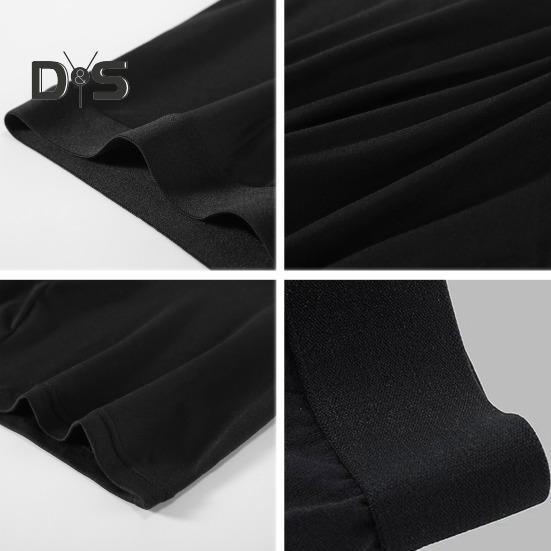 Men Boxer Underwear Slim Fit Patchwork Color Letter Print Shorts Briefs Elastic Mid-Waist Design Smooth Lines U-Convex Panties