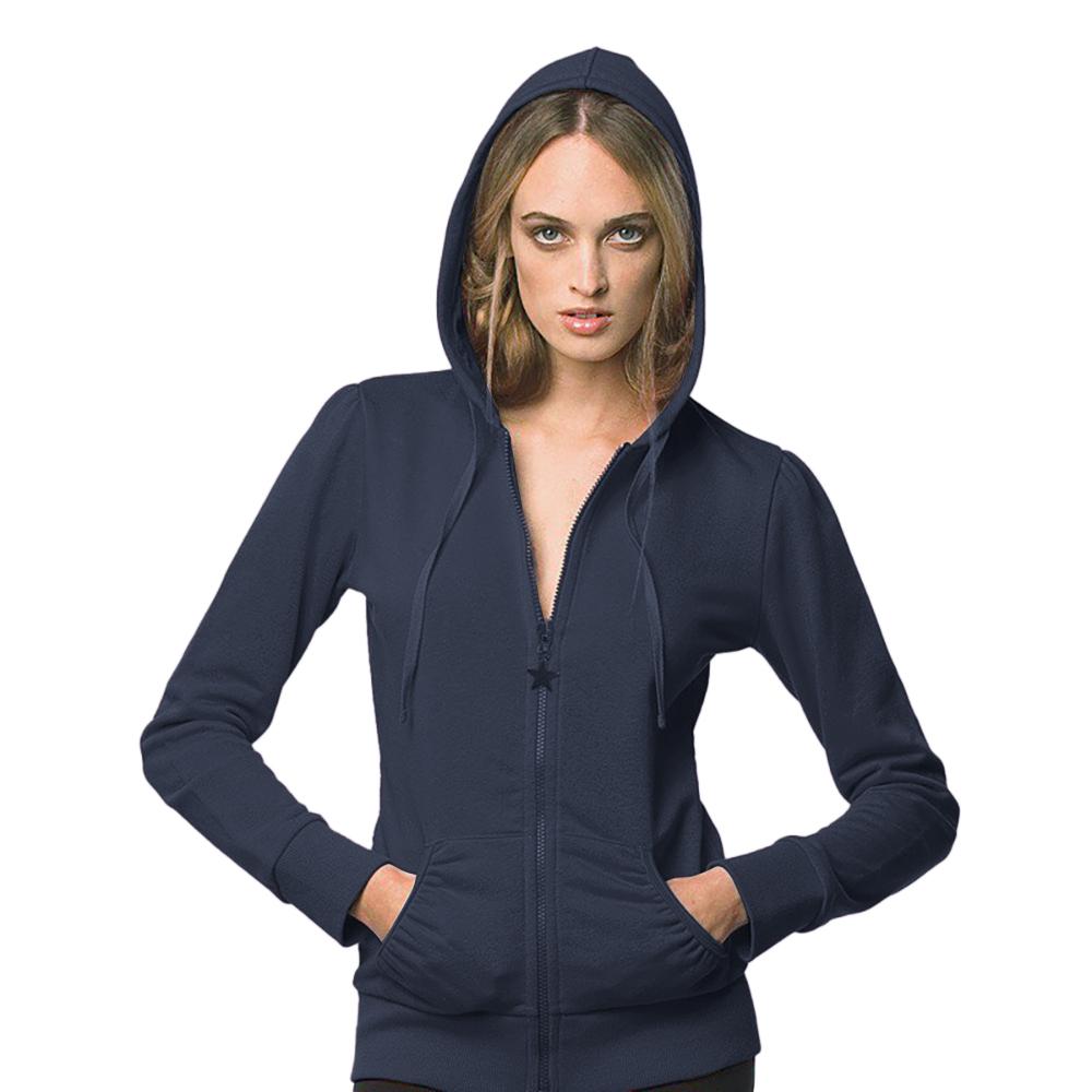 B&C Wonder Women Full Zip Hooded Sweatshirt / Hoodie