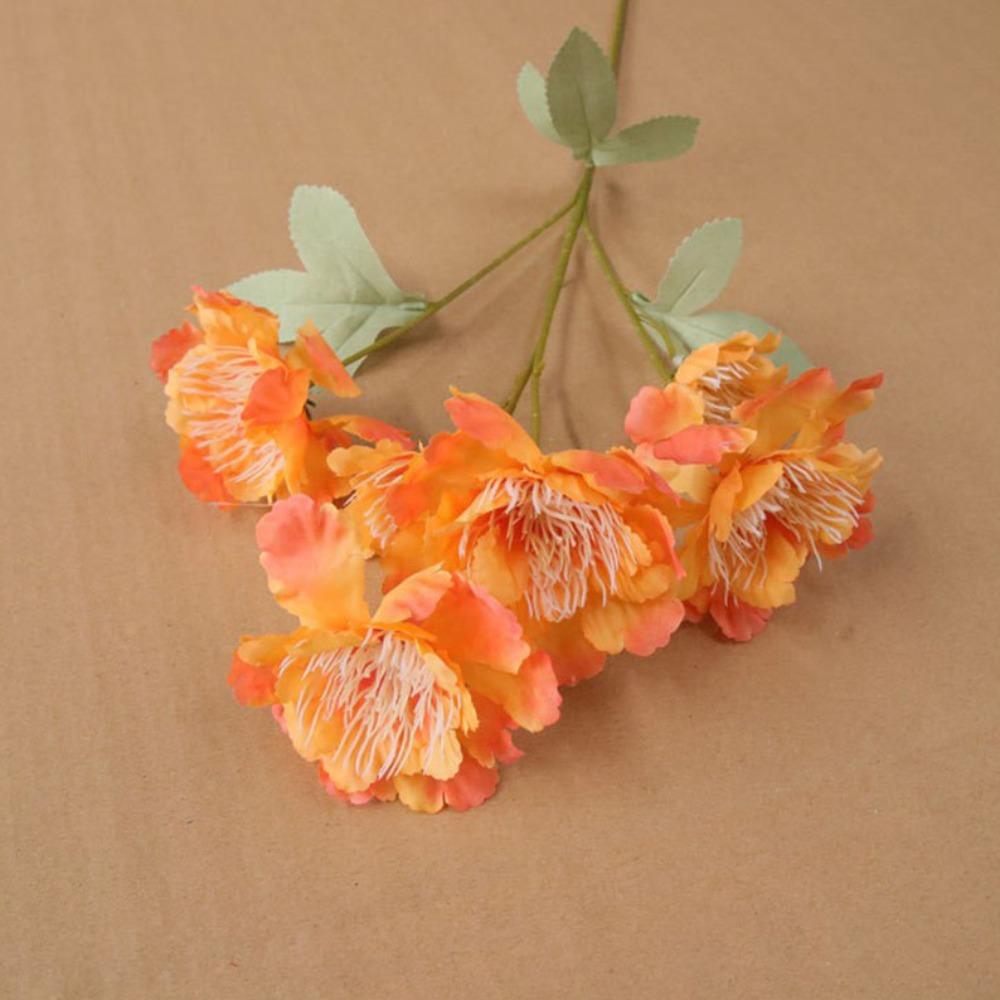 

60CM Artificial Peony Flowers 6-head Colorful Artificial Silk Flowers Silk Flower Flower Decoration Bridal Bouquet Floral Party