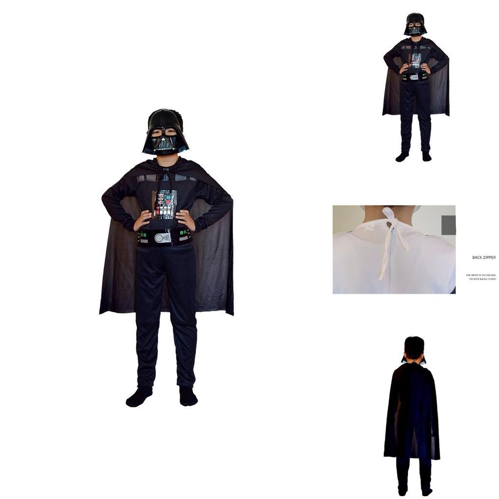 Authentic Star Wars Death Vader Costume For Kids Perfect For Halloween And Role Play