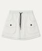MAYOL Corduroy Cargo Skirt_Ivory