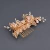 Disk Hair Comb Flower Handmade Hair Jewelry Hair Comb Bridal Hair Accessories Wedding Headwear