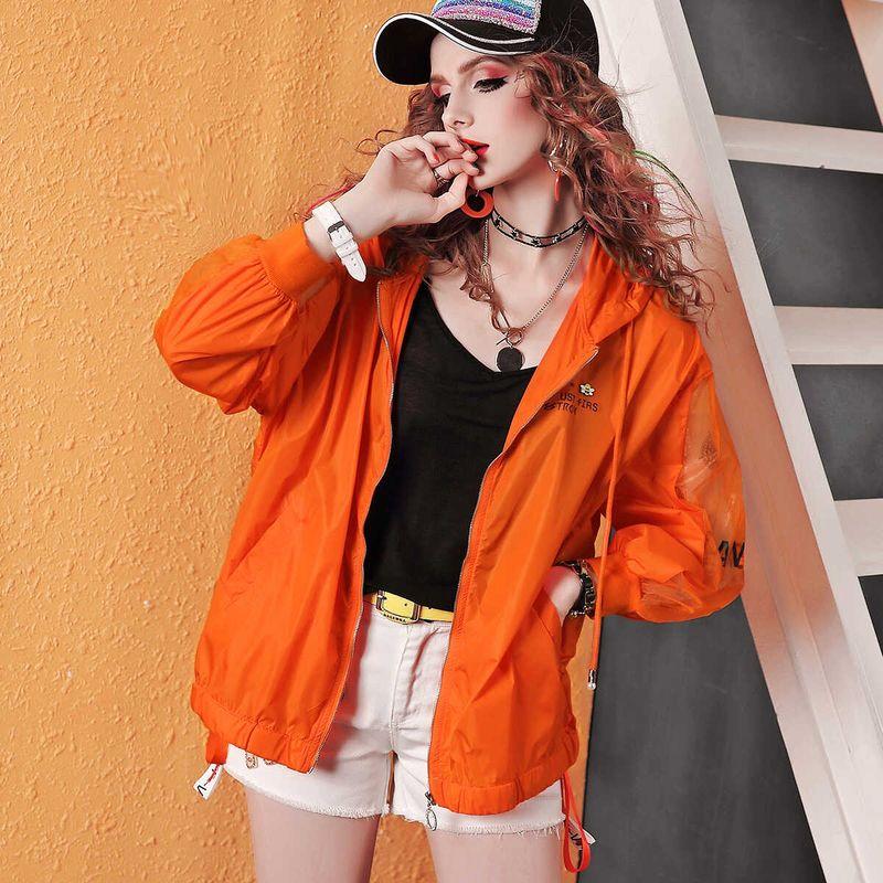 

Европейская станция H289 Свободный размер плюс Средней длины Длинная одежда с солнцезащитой ORANGE ORDER S