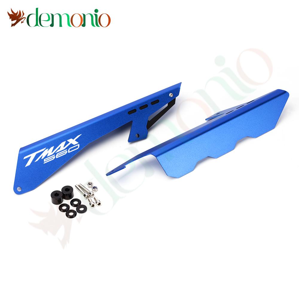 Motorcycle Accessories Chain Guide Guard Cover Protector For YAMAHA TMAX530 TMAX560 T MAX 530 T-MAX 560 TMAX DX SX