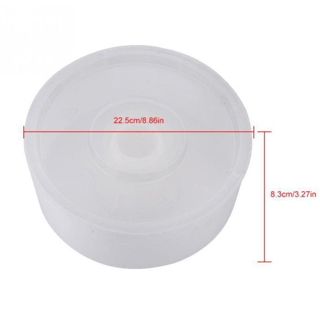 Beekeeping Bee Water Feeder Round Hive Top Durable Plastic Bee Drinker Drinking Bowl for Flow Hive Bee and Accessories