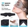3D Sleeping Mask Block Out Light Sleep Mask For Eyes Soft Sleeping Aid Maska na oči na cesty Eyeshade Night Breathable Slaapmasker