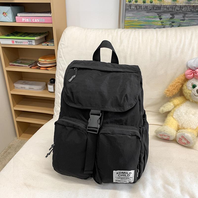 Women's Trendy Japanese Style Multi-Pocket College Backpack - Large Capacity Casual Fashion