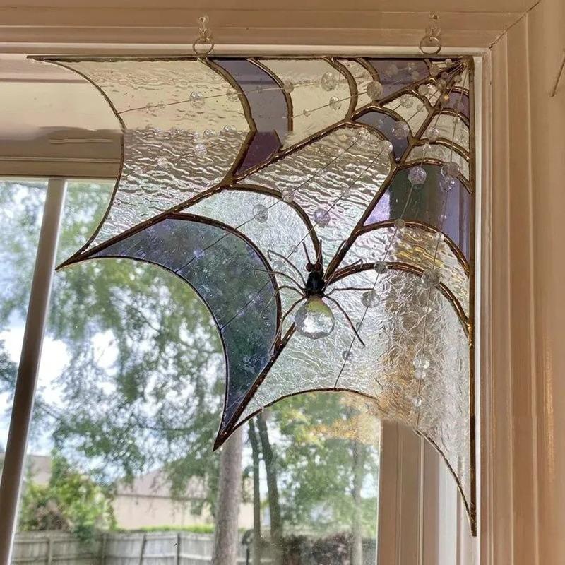 Spiderweb Door Topper Halloween Decor Spooky Fake Cobwebs With Spiders Corner Decor Creepy Party Supplies Haunted House Props