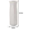 Marui Seito Shigaraki Ware Hechimon Flower Vase, Large, Vertical, White, Hana Kiraku, Granite White-Trimmed Ceramic, MR-1-5524