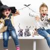 Haunted Horned Zombie Infant Statue - Chilling Halloween Decoration & Sinister Suspended Prop