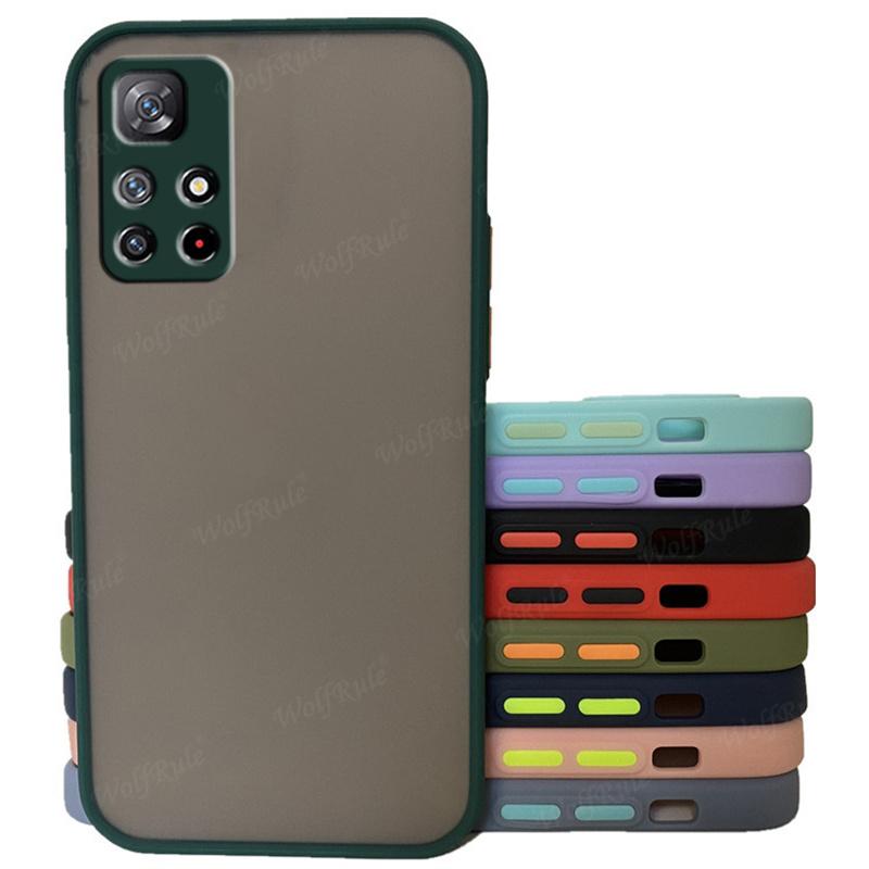For Xiaomi Redmi Note 11 Pro Plus 5G Case Cover Redmi Note 11 Pro Plus Matte Translucent Cover For Redmi Note 11 Pro Plus Fundas