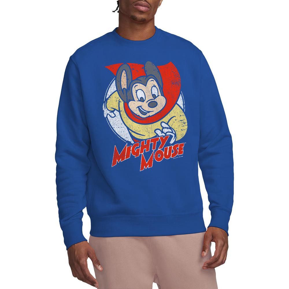 Mighty Mouse Unisex Adult Mighty Circle Sweatshirt