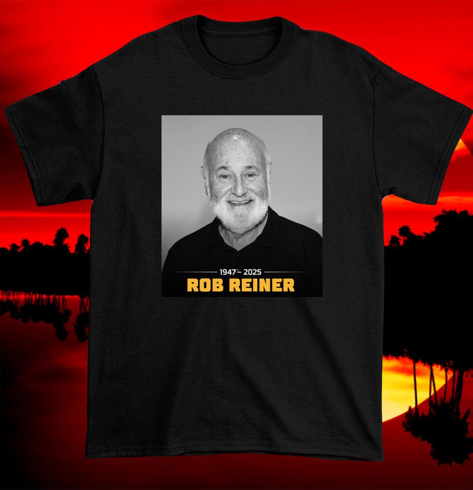 Collection Rob Reiner white T-Shirt size S-5XL Cotton unisex 1947-2025 Unisex T-Shirt XXXXL