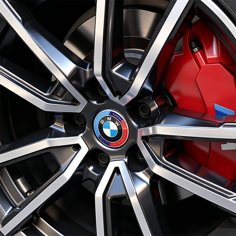 For BMW E84 24pcs Car Wheel Center Hub Cap Badge Logo Motorcycle Sticker For BMW M E84 E87 X5 E70 F25 E90 E91 F01 F02 E60 E61 F10 F15 F30 M3