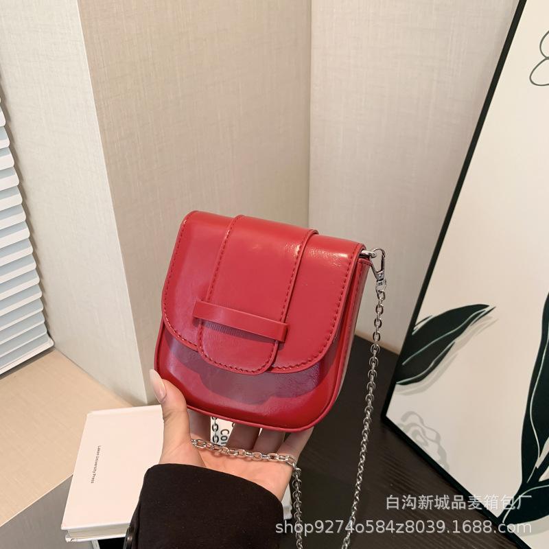 French Niche Fashion Explosion Mini Chain Small Bag Women's 2025 New Trendy Temperament Single Shoulder Crossbody Small Square Bag