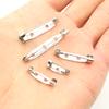 50pcs 15 20 25 30 35mm 40mm 7 Color Brooch Clip Base Pins Safety Pins Brooch Settings Blank Base For DIY Jewelry Making Supplies