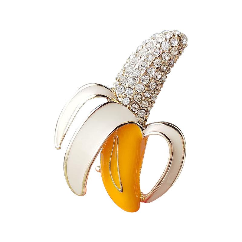 Korean Creative Brooch Cute Banana Brooch Brooch