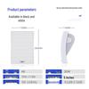 SAST Commercial Wall-Mounted Public Address Speaker CN plug (adapter included)