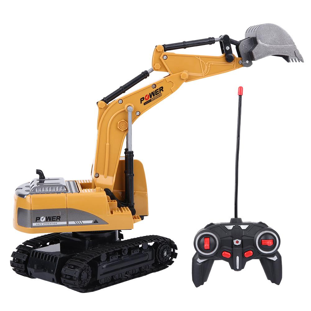 Excavator Camion Control de la Distanță 6 Canale 2.4GHz Scara 1 24 Mașină de Inginerie RC