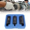 3PCS Starter Disk Removal Tool Motorcycle Repair Wrench Tool Four-claw Sleeve Motorcycle Clutch Nut Removal 18mm 20mm 22mm