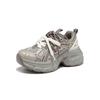 Platform dad shoes new spring gray outdoor hiking shoes sports and leisure shoes