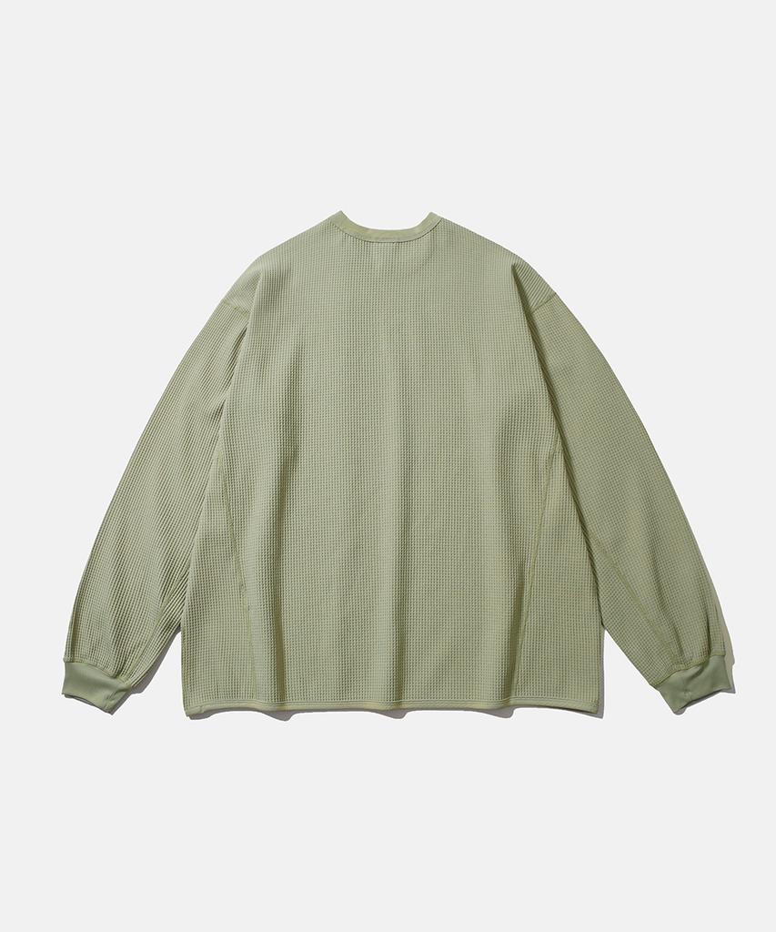 MOIF [Aw26] Advanced Waffle L/S Tee / Pistachio