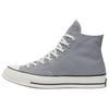 1970s Fashion Versatile High-Top Skate Shoes Unisex Sneakers Gray A12488C