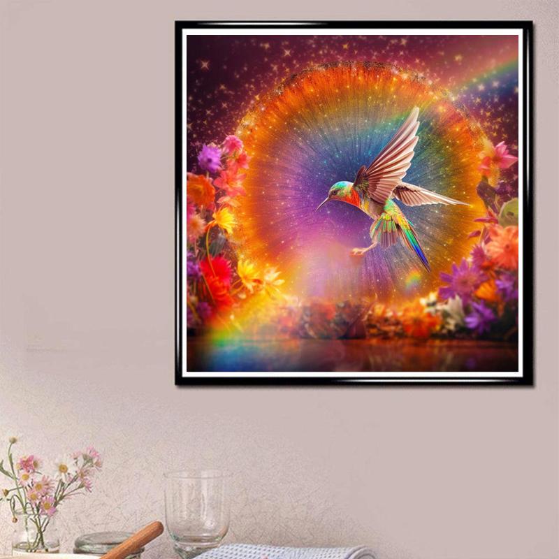 Full 5D DIY Diamond Painting Color Bird Diamond Embroidery Full Width Cross Stitch Home Decoration Handmade Gift