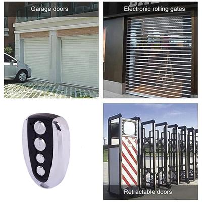 Elektrisk Klon Universell Dörr Garageportsöppnare Fjärrkontroll 433MHz Ersättningsnyckelbricka