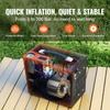 VEVOR PCP Air Compressor, 4500PSI/30Mpa Portable PCP Airgun Compressor with Built-in Power Converter