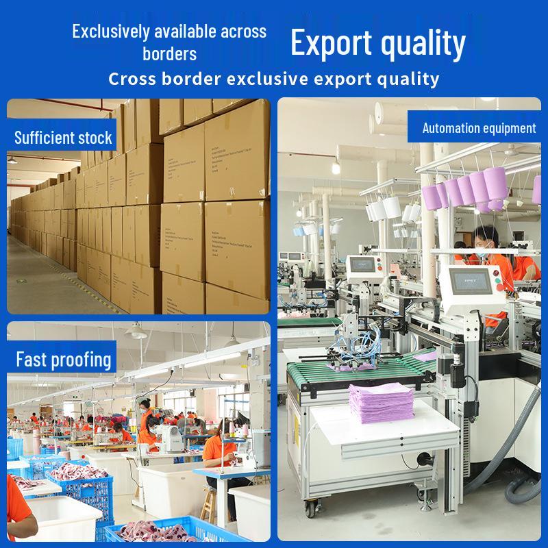 Multifunctional Lint-Free Microfiber Cleaning Towel: Absorbent & Thick for Home, Car, Table, Dishes