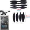 sea jump 16PCS Propeller for HS175D HT50 X500pro X650 Z6pro W3 F11MINI F7MINI V11MINI Aerial Photography Folding Quadcopter, Spare Parts for RC Drone