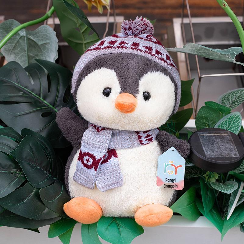 

Очаровательный плюшевый рюкзак и кукла в виде пингвина 25 cm