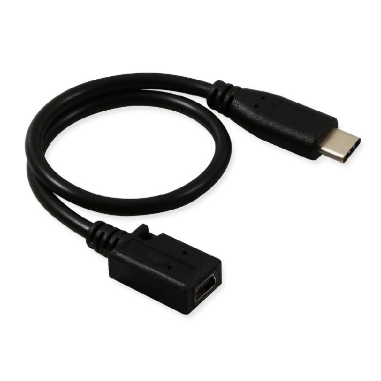 Smartphones Tablets Adapter Cable USB 5Pin Female to Type C Male Converter Line