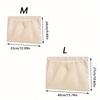 Wall-Mounted No-Drill Underwear & Socks Storage - Hook and Loop Fastener Suitable for Behind Closet Door Hanging Pouch