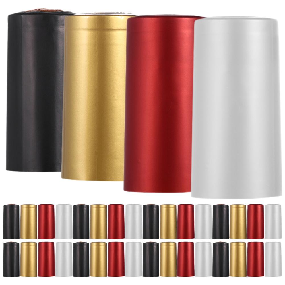 

200 шт. термоусадочная пленка для бутылок термокапсулы ПВХ пробки для дома бутылки рукава крышка