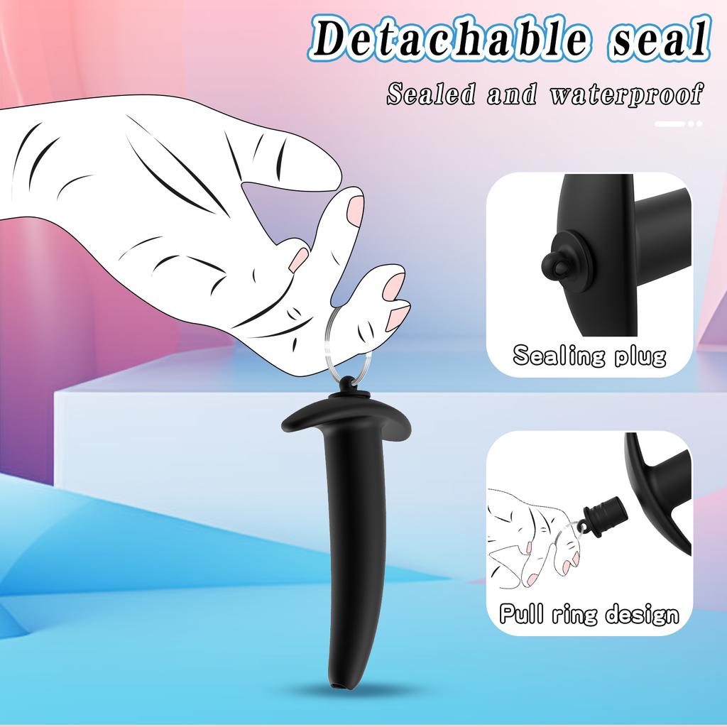 New Tunnel Anal Butt Plug Stretcher,with Stopper Hollow Analplug Enema Butplug,Vagina Ass Anus Dilator, Sex Toys for Couples